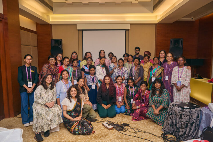 Group photo of all participants of the event, the Rising Flame team, and ISL interpreters. 